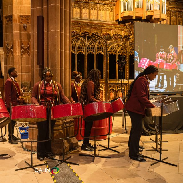 🥁 BLACK HISTORY MONTH CIVIC LAUNCH 🥁
A huge thank you to the organisers of the Black History Month Civic Launch for inviting our St Peter’s Steel Pan Team to be part of such a special event.

Our pupils had a fantastic experience and were proud to perform, bringing their energy, confidence and talent to the evening.

We are very grateful for the warm welcome, kind words and opportunity to take part in such an important celebration.

@cahn_uk thank you to everyone involved in making the event so memorable. We hope this is the beginning of many more opportunities to work together.

#StPetersRCHighSchool #BlackHistoryMonth #SteelPan #StPetersFamily #StrivingForExcellence